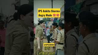 Lady Singham IPS Ankita Sharma Scolding Police Constable 😠😠   #shorts #ytshorts #ipsankitasharma