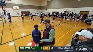 2025 SIVBC Rain @ Capital ice 12’s (2025.02.16)