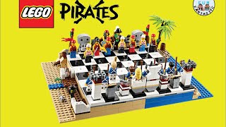 LEGO Pirates 40158 Pirate Chess Set - Lego Unboxing \u0026Time Lapse Speed Build