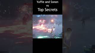 Yuffie and Sonon vs Top Secrets #shorts