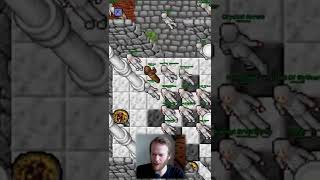 FIRST 25 SECUNDS OF A NEW SERVER - RetroCores - Tibia 7.4 #Shorts