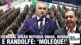 General Girão repudia Omar Aziz, denuncia CPI, aborda pedido de prisão de Moraes, do STF, e apoia...