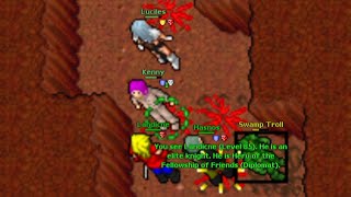 (PK) They didn't Expect such a Loot from Level 9 Druid! (Antica 2005 - RL Tibia 7.4) Hasnos