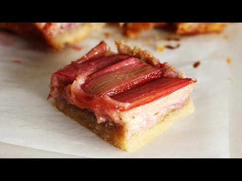 almond rhubarb picnic bars – smith kitchen