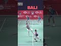 Style Backhand Ballerina Kevin Sanjaya 😳😎 #short #badminton #kevinsanjaya #minions