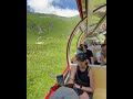 SWITZERLAND Train Trip in the Swiss Alps | Please subscribe to my channel❤️