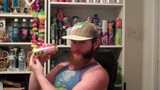 Mountain Dew Kickstart Strawberry Start Up Review