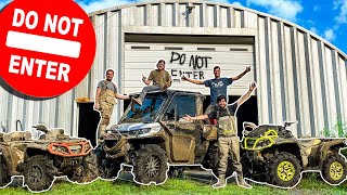 EXPLORING ABANDONED RANCH on Four Wheelers! *ABSOLUTELY INSANE*