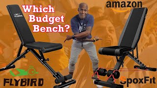 Amazon Budget Bench Review Flybird vs SpotFix Adjustable Weight Bench