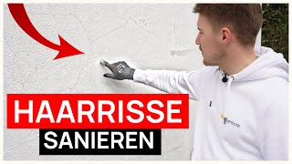 Wie beseitige ich Haarrisse an meiner Fassade? So sanierst du deine FASSADE?