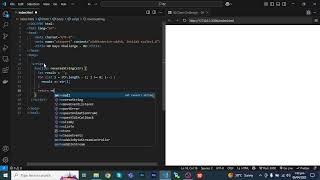 Reverse String JavaScript Program #javascript #code #tutorial