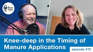 #72: Knee-Deep in the Timing of Manure Applications– Is Spring the Thing? with Dr. Michelle Soupir