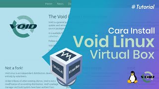 Cara Install Void Linux | Install Void Linux di Virtual Box