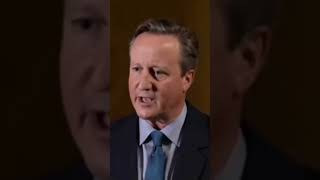 Former UK prime minister David Cameron makes shock return to government