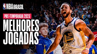 As MELHORES JOGADAS da Pré-Temporada da NBA 2023!