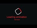 How to amazing loading animation using only HTML & CSS || loading animation html & css