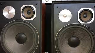 A-B-C- JBL-L166... demo, it sounds better then HPM 100-pioneer cs-99a