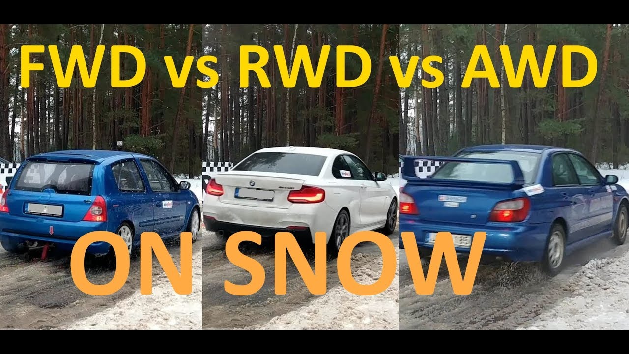 FWD vs RWD. AWD vs RWD Drag. AWD or RWD.