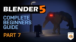 Blender 5 Complete Beginners Guide FREE COURSE Part 7 the street