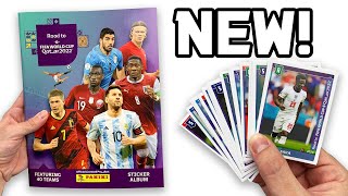 *NEW* Panini ROAD TO QATAR 2022 World Cup Sticker Collection! (Starter Pack Opening!)