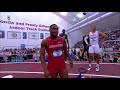 Elijah Hall 20.02 (AR)  - 2018 NCAA Indoor 200m