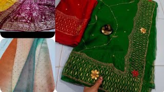 #2023 ki lettest design # gajji Badla choli #Darbari saree#rajputi 🛍️🛍️