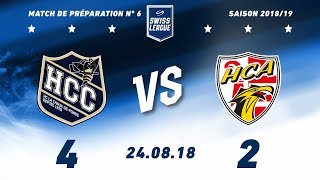 24.08.2018 HC La Chaux-de-Fonds - HC Ajoie (4-2)