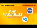PHP VARIABLES