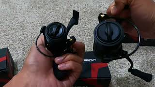 Piscifun Carbon X 500 vs1000vs2000vs3000vs4000