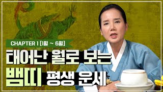 태어난 월생으로 보는 ‘뱀띠 평생 운세’ (1월생~6월생) [용한점집]