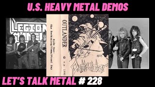 Long Lost 1980s Heavy Metal Demos: NARITA, OUTLANDER, LEGIONED MARCHER. LET'S TALK METAL #228