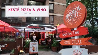 Quest for Gluten-Free Pizza: Kesté Pizza \u0026 Vino | NYC FOOD VLOG