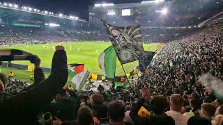 Celtic Fans Atmosphere | Champions League Celtic Park