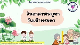 กิจกรรมวันอาสาฬหบูชาและวันเข้าพรรษา ปีการศึกษา 2564 โรงเรียนอนุบาลพิบูลเวศม์