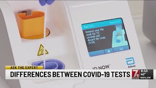 Differences between rapid tests and standard tests for COVID-19