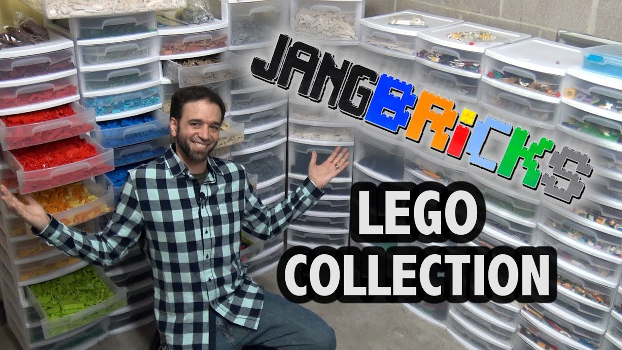 Jangbricks Lego Parts Collection Tour 2018 Youtube