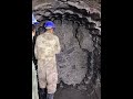 chiseling tunnel with simple tool