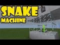 SNAKE MACHINE TUTORIAL | Minecraft PE Redstone Contraption