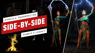 Diablo 2 vs Diablo 2 Resurrected Graphics Comparison Short