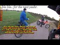 stupid angry people vs dirt bikers 2024 angry man chases motorcycle