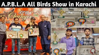 ( A.P.B.L.A ) MEGA EVENT ALL BIRD SHOW 2024 | Biggest Birds Show in history of Pakistan