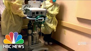 Nearly 70,000 Americans Hospitalized With Covid-19 On Friday | NBC Nightly News