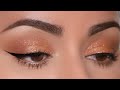 EASIEST Sparkly Monotone Cut Crease ever created!