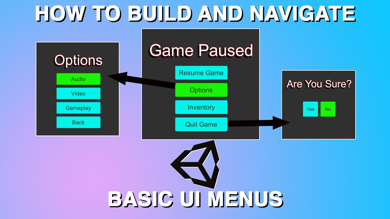 BASIC UI MENUS - HOW TO BUILD, NAVIGATE, AND MANAGE UI MENUS - YouTube