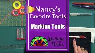 Nancy's Favorite Tools: Marking Tools