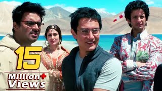 3 Idiots Climax Scene - आमिर खान से मिले करीना, शरमन और माधवन - Omi Vaidya - Hindi Comedy