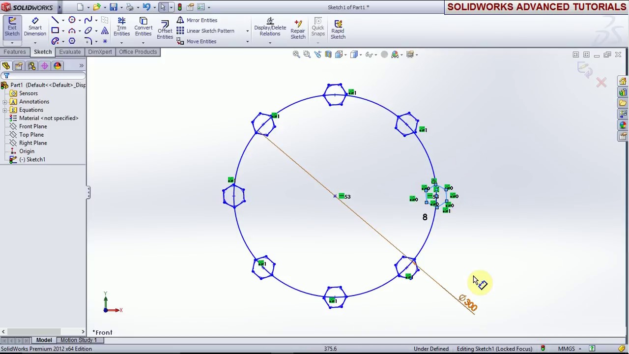 Circular Pattern Solidworks At Glen Williams Blog