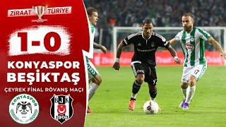 Torku Konyaspor 1-0  Beşiktaş (Ziraat Türkiye Kupası Çeyrek Final Rövanş Maçı) 03.03.2016