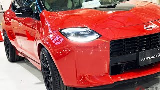 日産 スポーティSUV「フェアレディX」が世界初公開!? 赤ボディの存在感スゴい「Z SUV」反響続出！ 日産京都校が1月披露へ