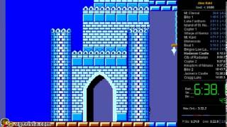 Alex Kidd in Miracle World - 13:58 -  speedrun